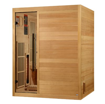 Dynamic Soria 3-person Hybrid Full Spectrum Sauna | Costco