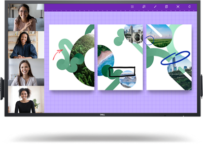 Dell 55 4K Interactive Touch Monitor - P5524QT