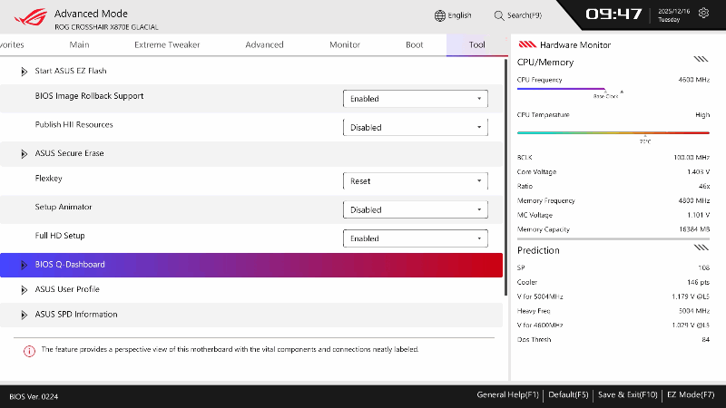 BIOS Q-DASHBOARD