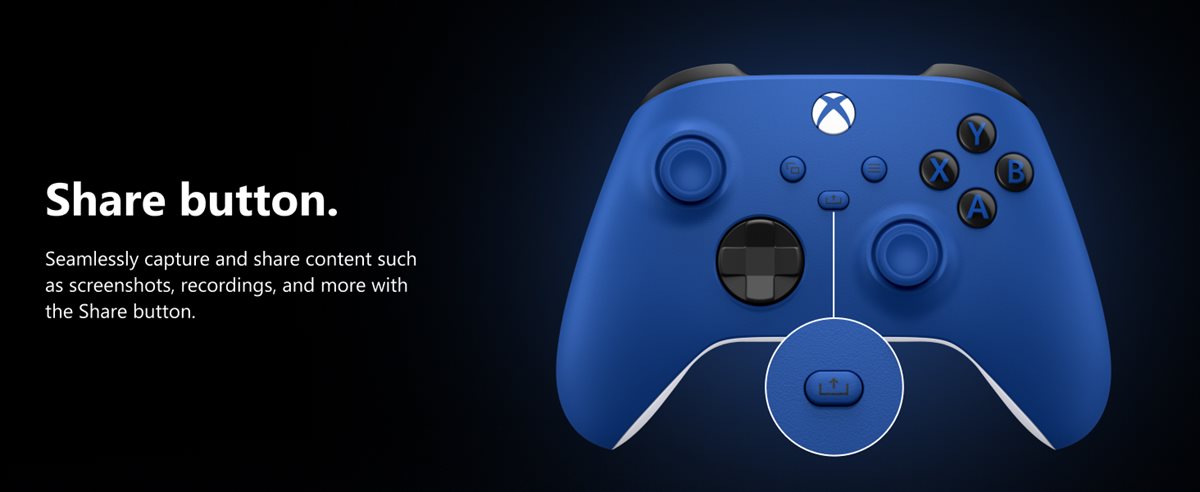 Share button.