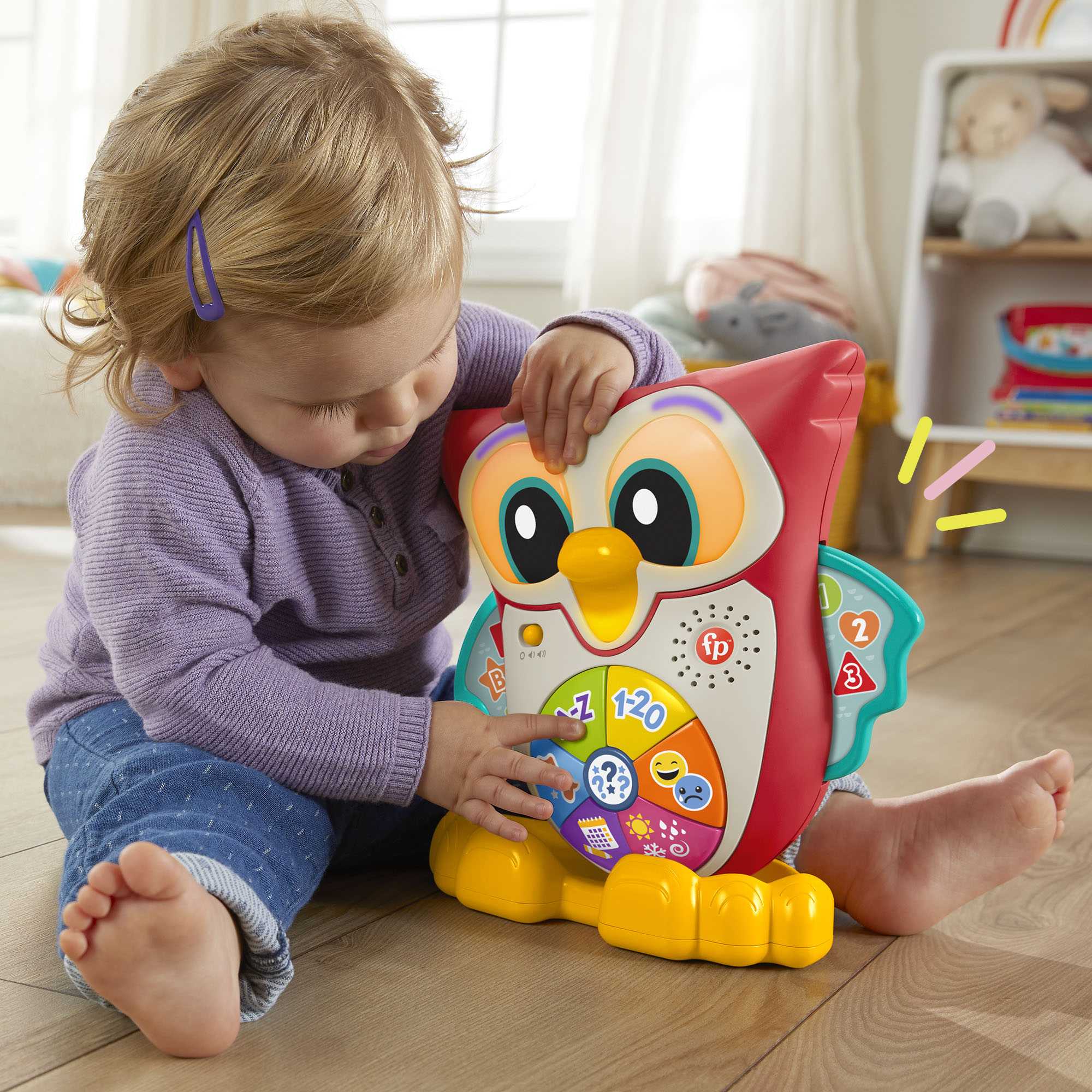 Light Up Learn Owl Toy
