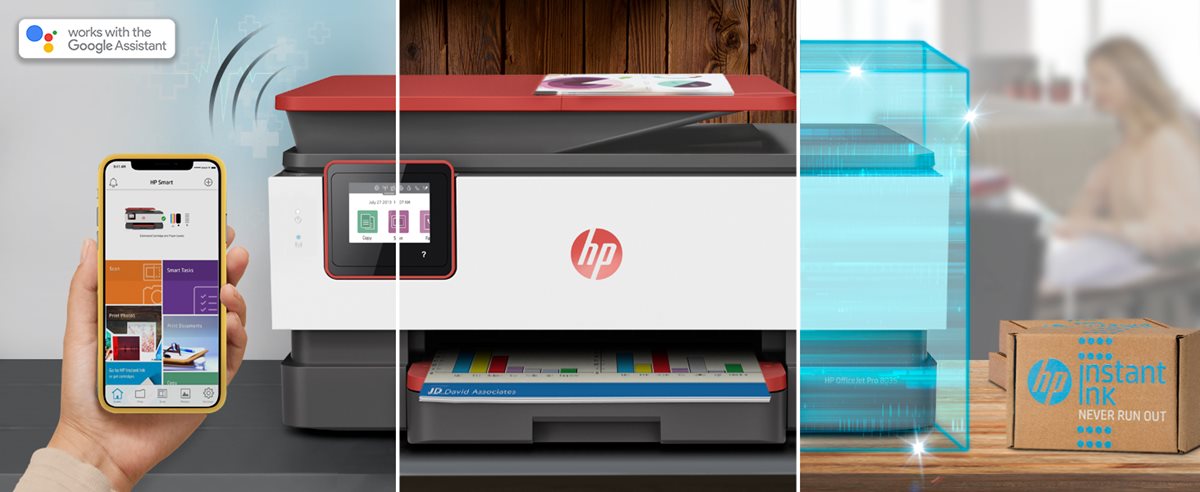 HP OfficeJet Pro 8035 Color All-in-One Wireless Printer, Coral