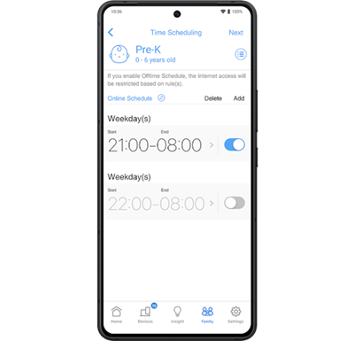 Flexible Time Scheduling