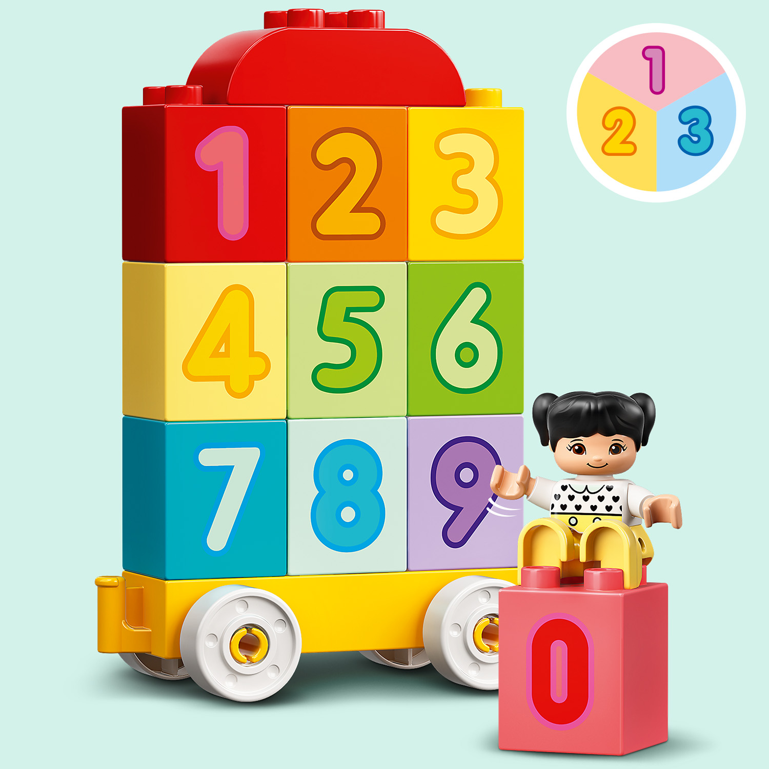 LEGO DUPLO My First Number Train Learn To Count 10954 6332184 - Best Buy