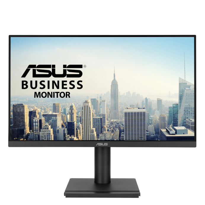 ASUS VA279QGS Business Monitor - 27 Zoll, IPS, Full HD, rahmenlos, 120 Hz, Adaptive-Sync, 1 ms MPRT, HDMI®, DisplayPort™, VGA, Low Blue Light, Flicker-Free, ergonomisches Design, wandmontierbar