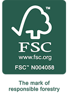 FSC certified logo for sustainable packaging