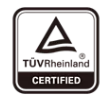 TÜV certified