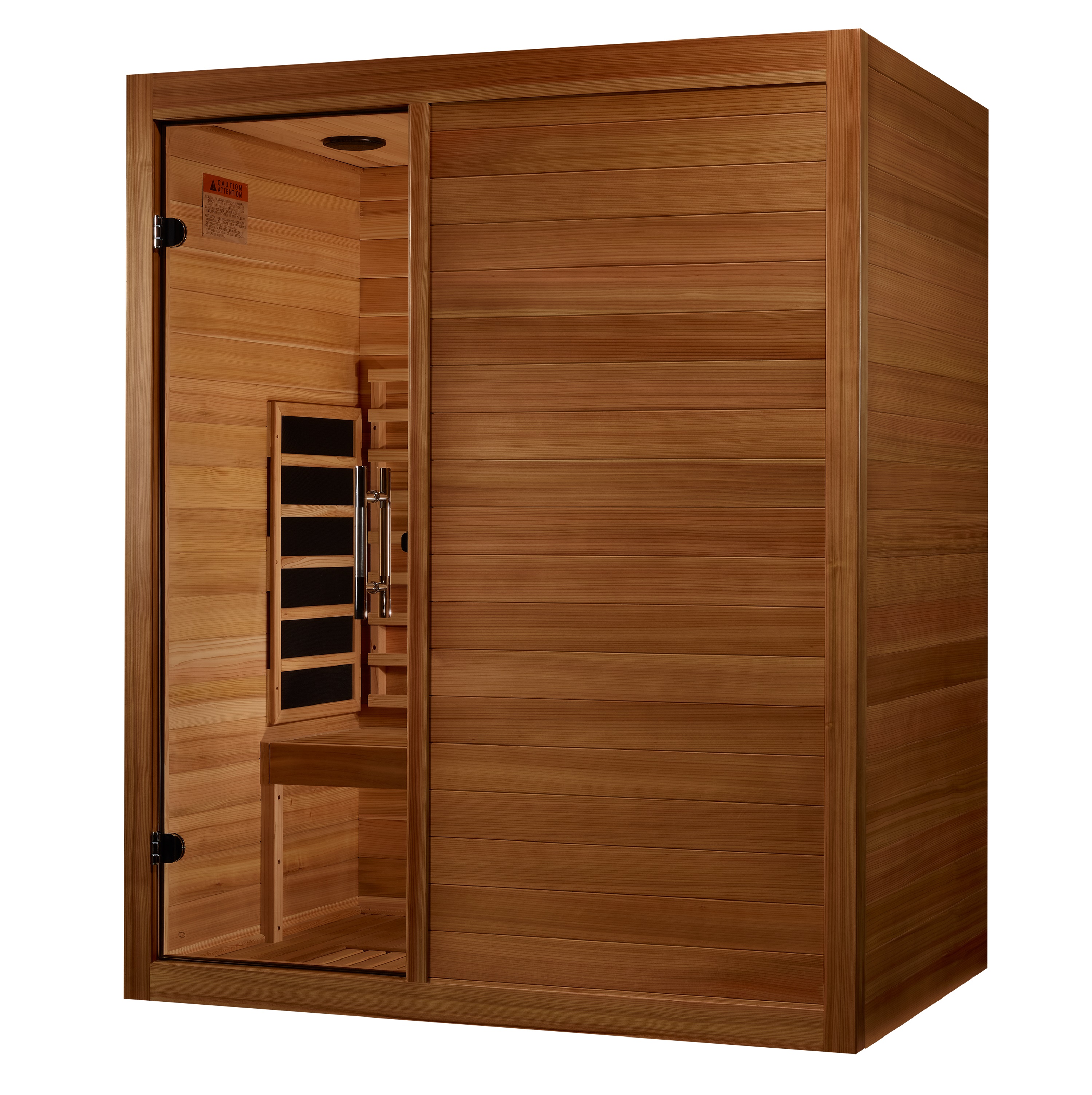 Dynamic Evora 3-person Full Spectrum Infrared Sauna | Costco