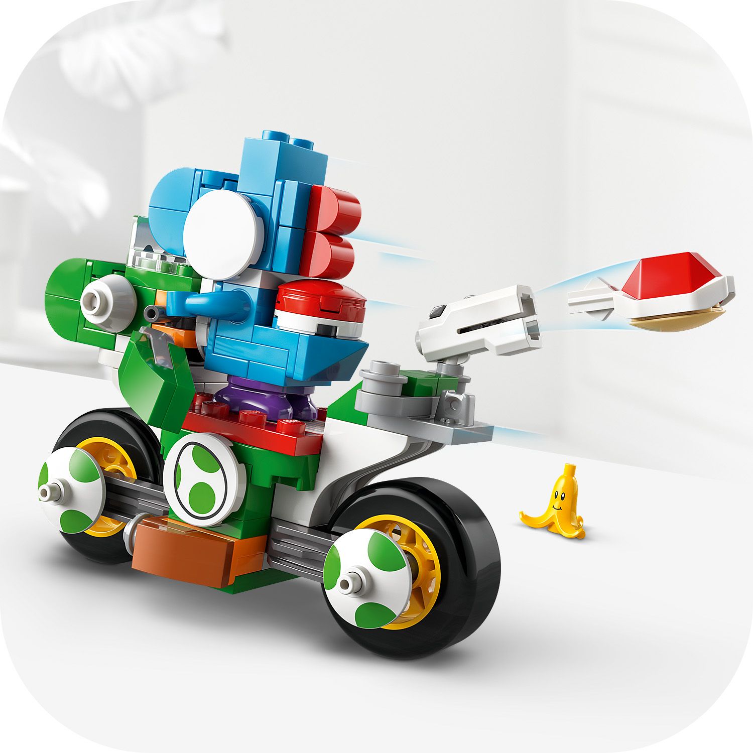 Buy LEGO Super Mario: Mario Kart – Yoshi Bike Toy Set 72031 | LEGO