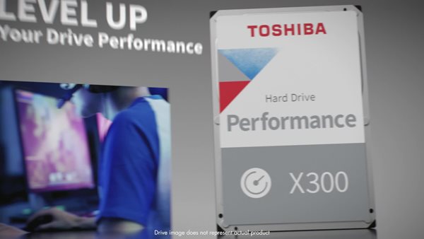 Toshiba X300 4TB Performance & Gaming Internal Hard Drive 7200 RPM