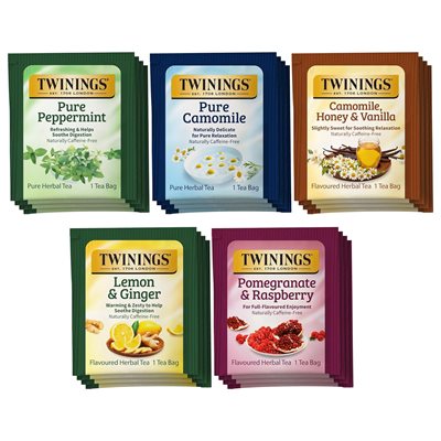 Twinings® Variety Pack Herbal Tea Bags, 20 CT