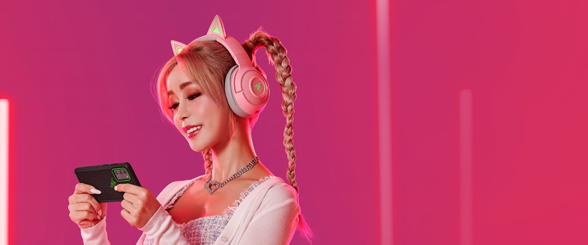 Auriculares Razer Kraken Bluetooth Hello Kitty Edition