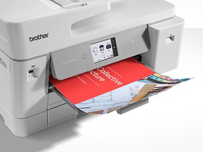 A Brother MFC-J6975DW with with colour print output