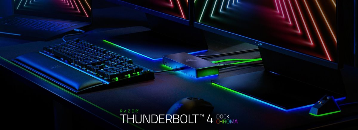 Razer Thunderbolt 4 Dock Chroma - Thumbnail 4