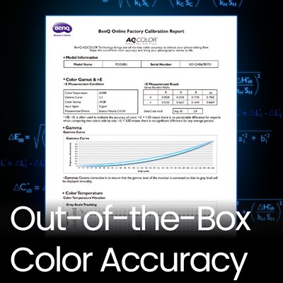 Brugsklar farvenøjagtighed