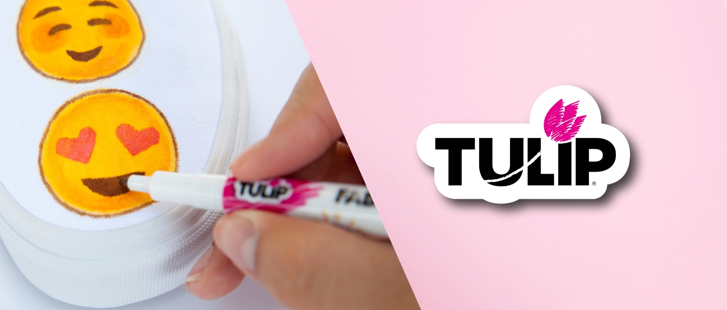 Tulip Fine-Tip Fabric Markers Black 2 Pack – Tulip Color Crafts