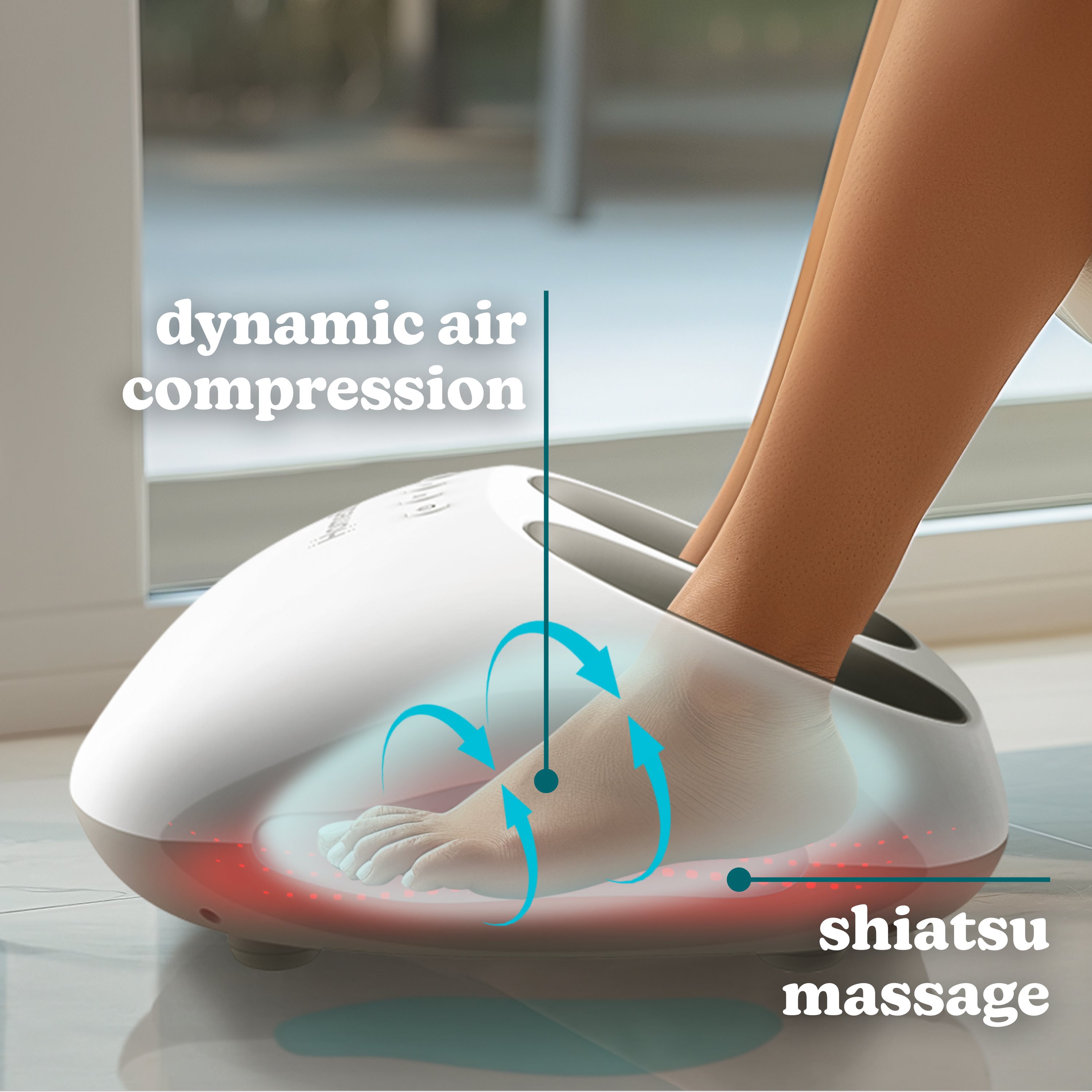 relaxing☆ Homedics Shiatsu + Air 4.0 Foot Massager with Heat | Costco