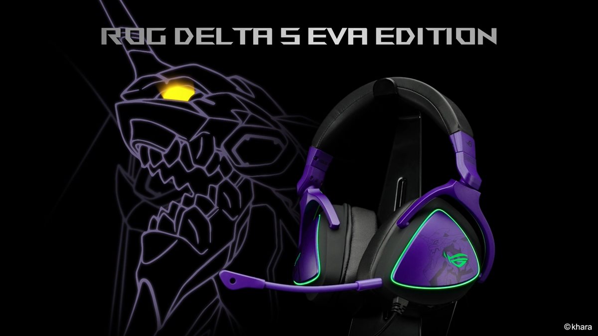 ASUS ROG Delta S EVA Edition Gaming Headset (AI Noise-Canceling