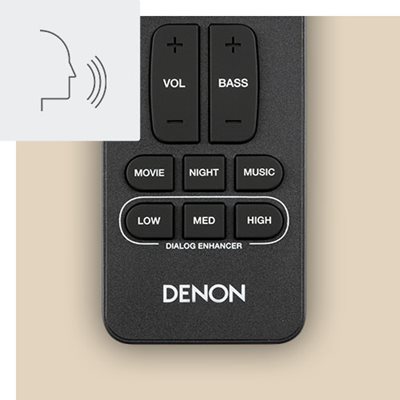 Denon Dialog Enhancer