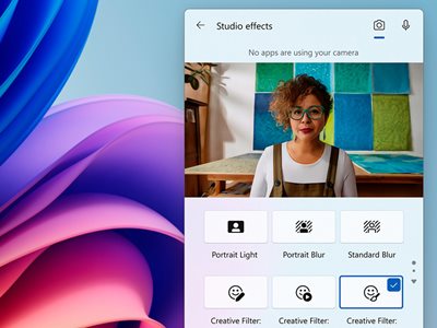 Windows Studio Effects