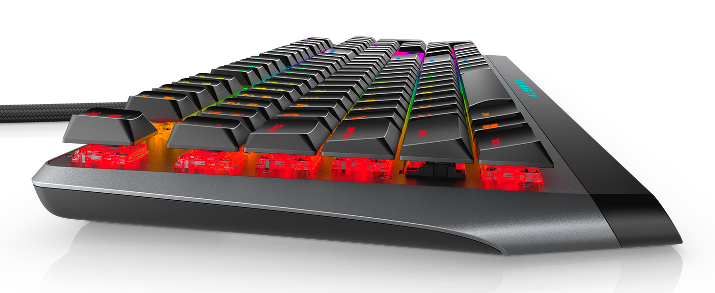 Dell Alienware AW510K LED Backlit, Low Profile Cherry MX Red