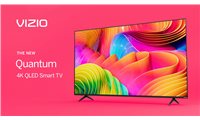 slide 1 of 4, zoom in, vizio quantum 4k qled hdr smart tv