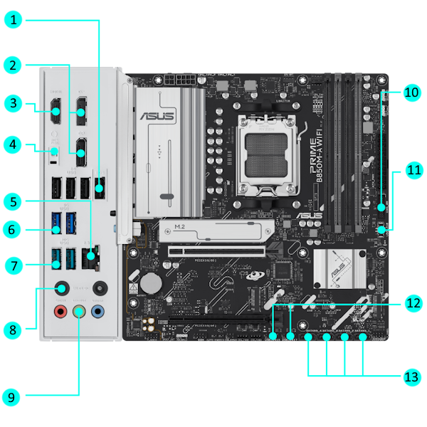 PRIME B850M-A WIFI