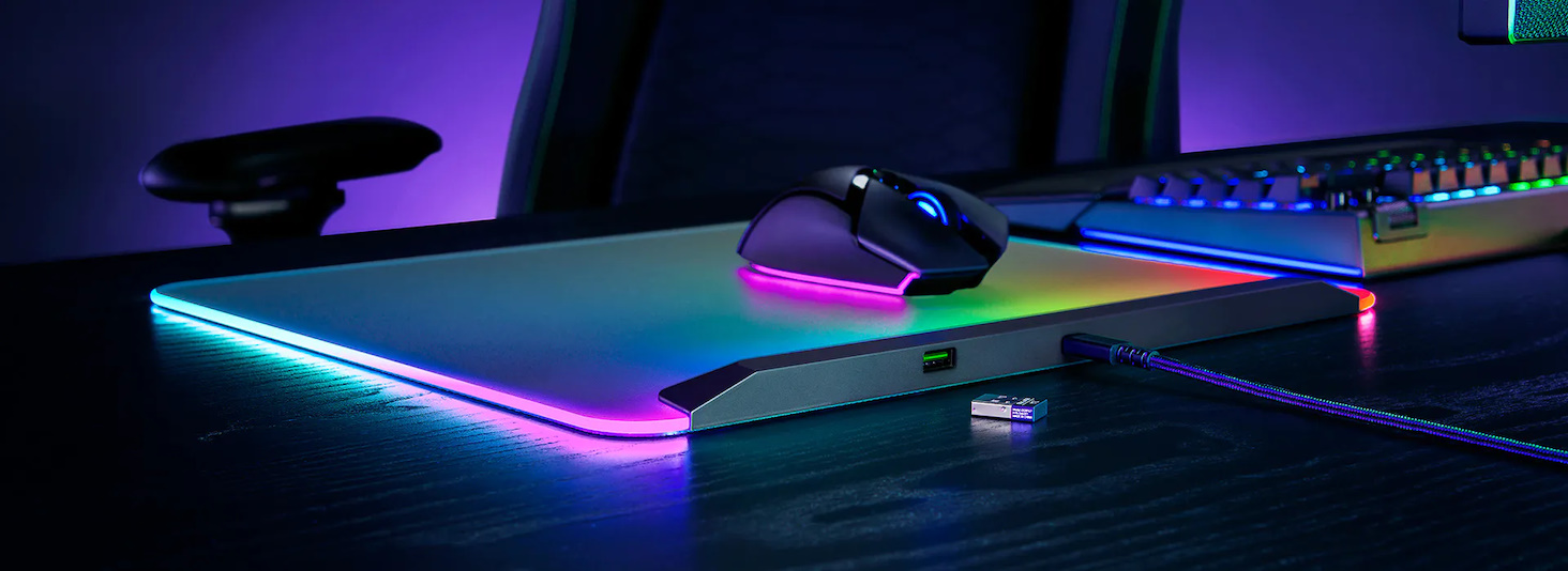 Razer Firefly V2 Pro Gaming Mouse Pad with Chroma RGB Lighting