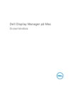 Dell Display Manager på Mac Brukerhåndbok