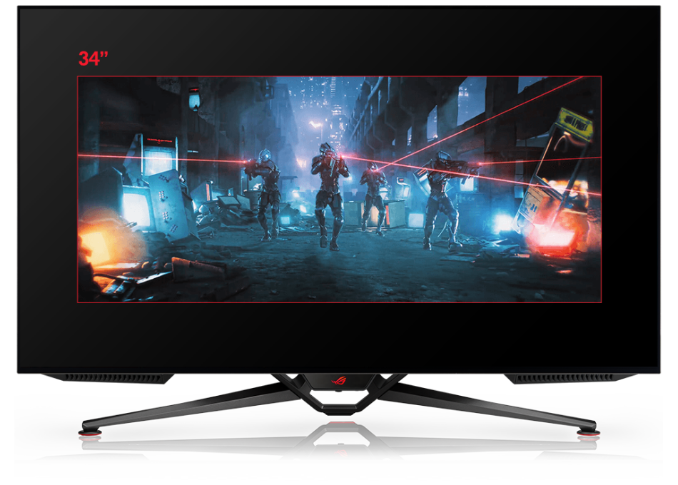 Open Box: ASUS ROG Swift OLED PG42UQ Gaming Monitor - 41.5
