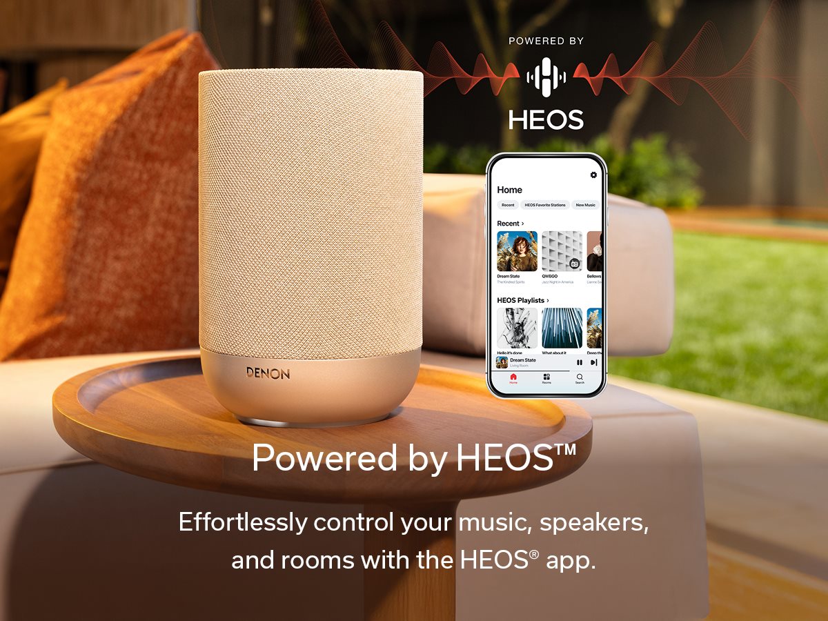 Denon HOME 200 Wireless Smart Speaker Stone DENONHOME200SR - Best Buy