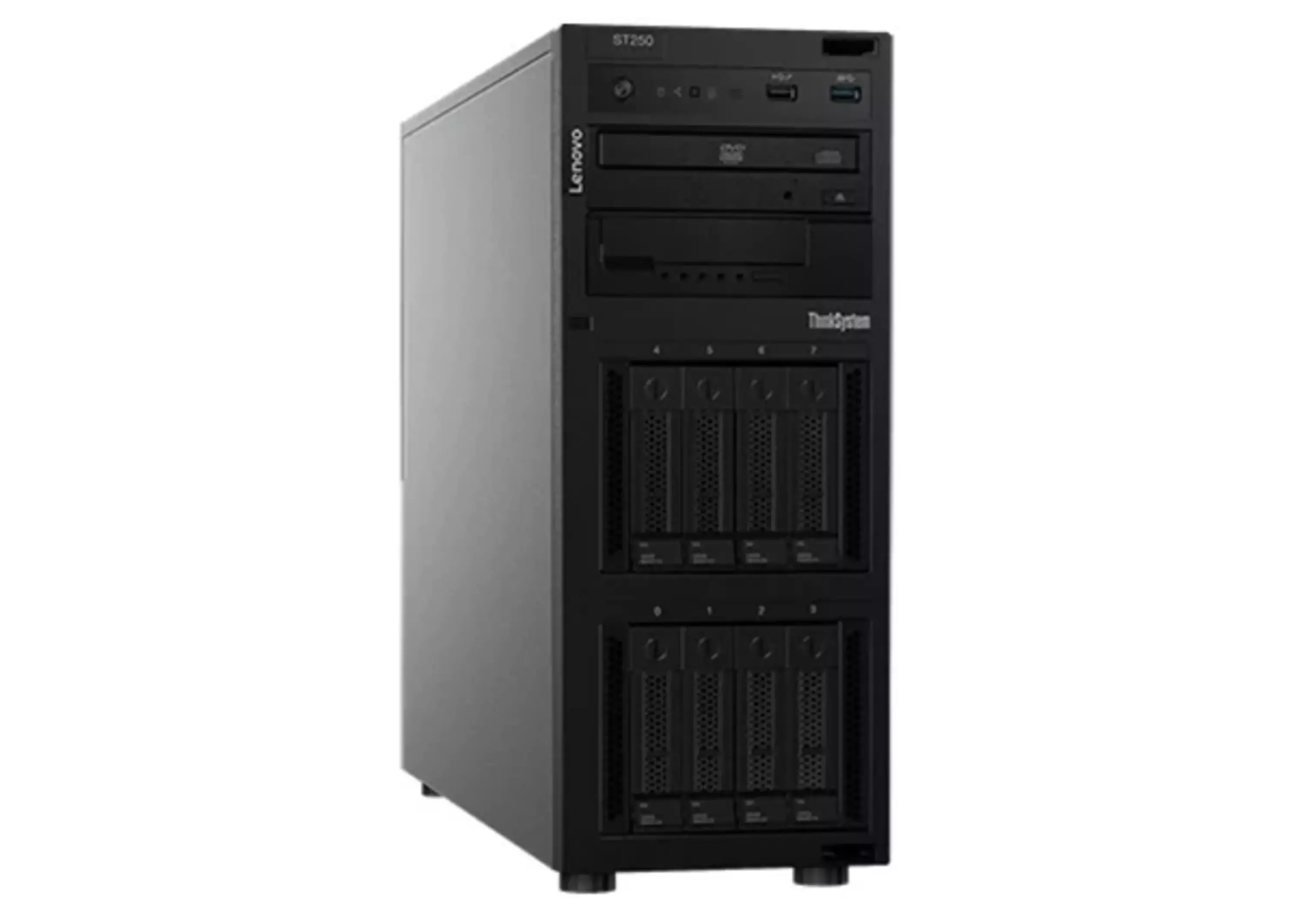 Lenovo ThinkSystem ST250 - tower - Xeon E-2236 3.4 GHz - 8