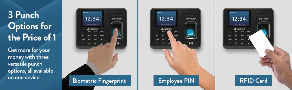 Three punch options for the price of one