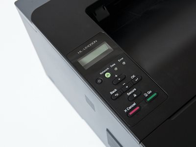 schwarz Brother HL-L5100DN Mono-Laserdrucker A4, 40 Seiten/min, 1200 x 1200 dpi, LAN, Duplex Original Tonerkassette TN-3430 schwarz 