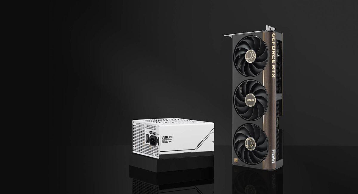 ProArt graphics card with Prime 850W PSU