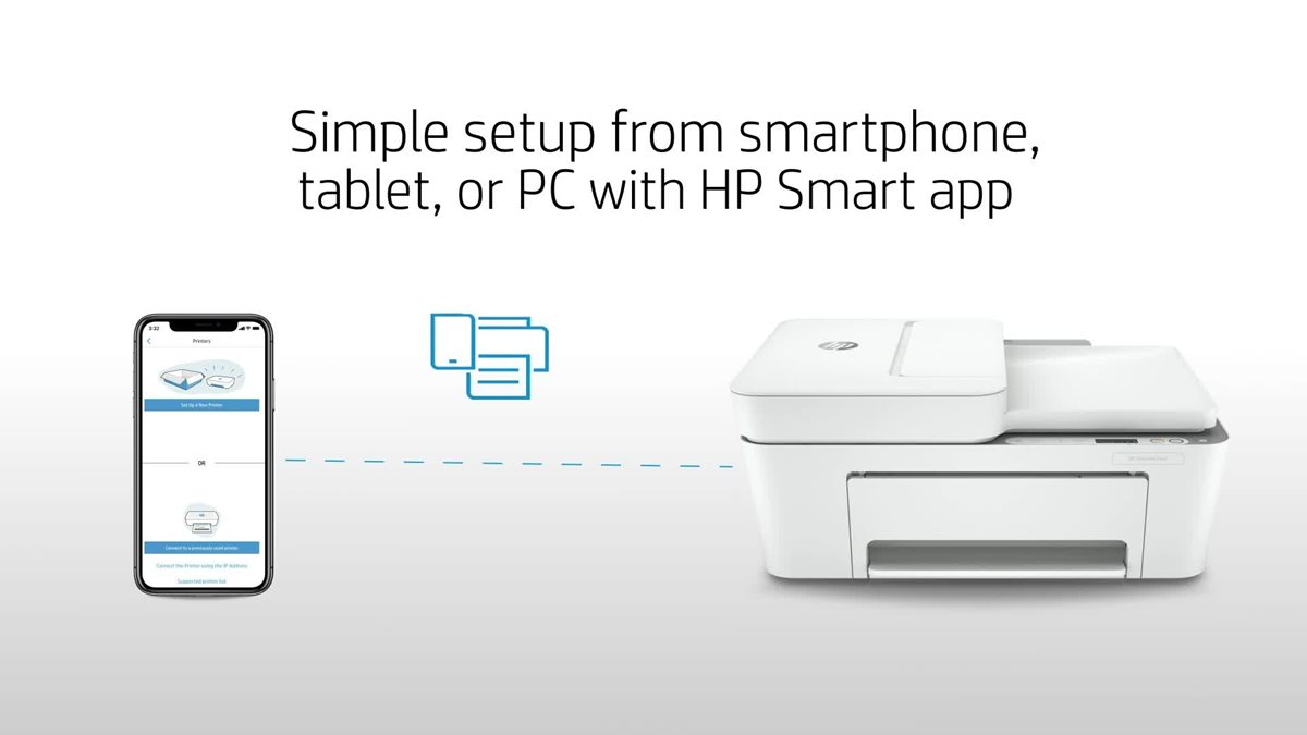 Shop | HP DeskJet Plus 4155e All-in-One - multifunction printer - color - HP  Instant Ink eligible