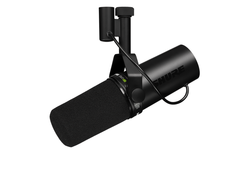 Shure SM7DB Dynamic Vocal Microphone with Built-in Preamp - Black