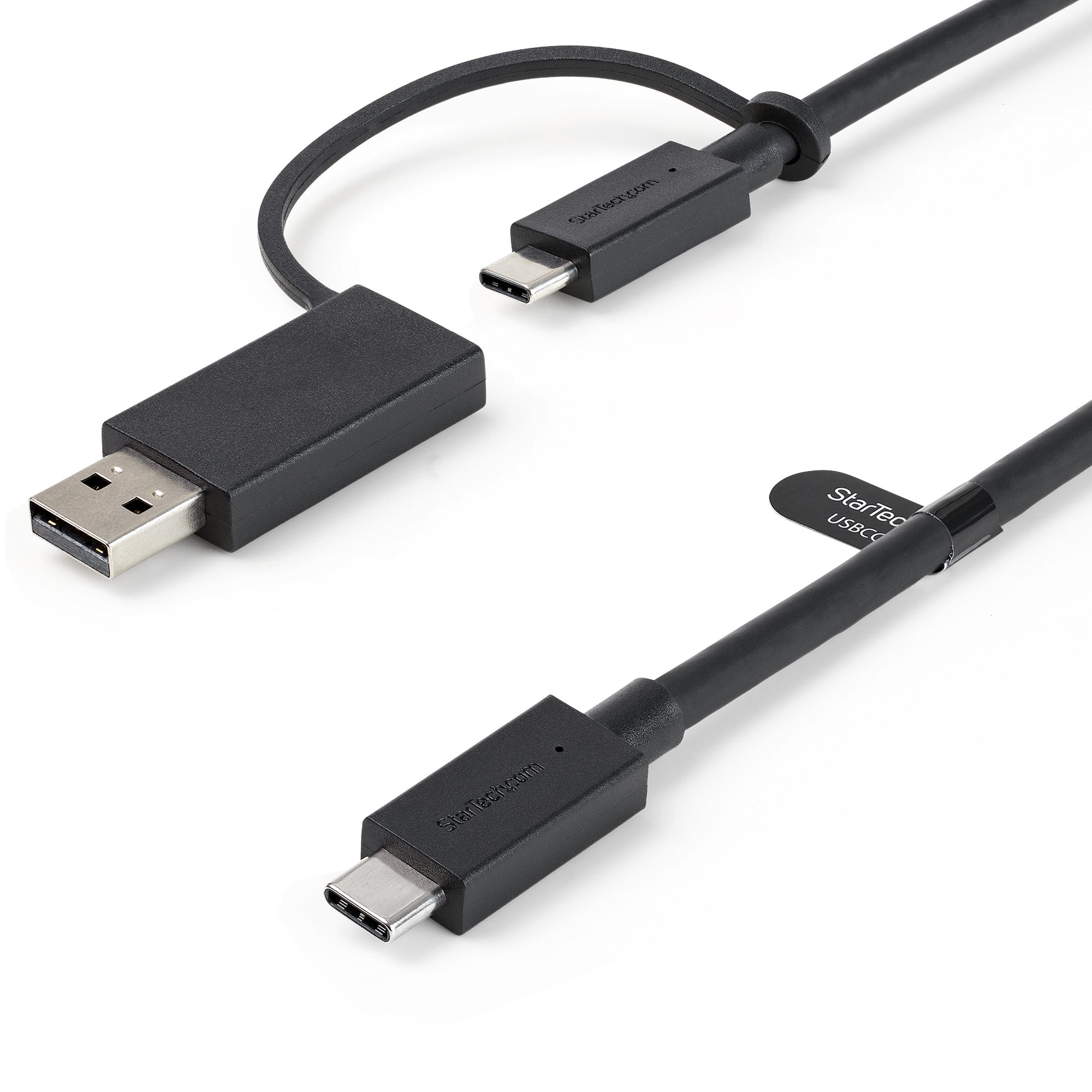 RS PRO USB 3.1 Cable, Male USB A to Male USB C Cable, 1m