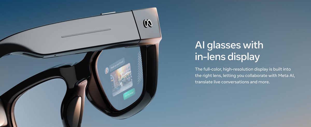Meta Ray Ban Display & Neural Band | AI glasses with in lens