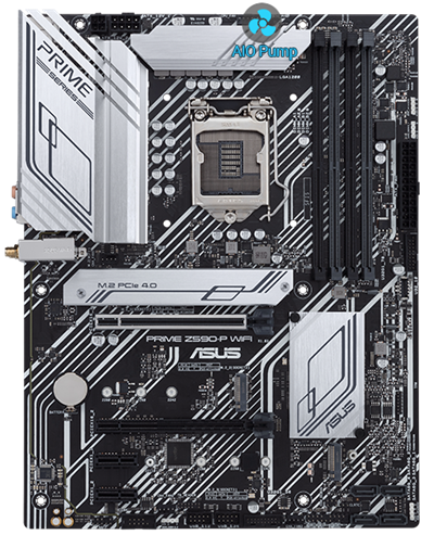 ASUS PRIME Z590-A ＆ Intel Core i9-11900F ASUS PRIME Z590-P WIFI LGA 1200 Intel Z590 SATA 6Gb/s ATX Intel
