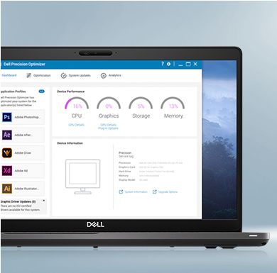 Improve productivity with Dell Precision Optimizer