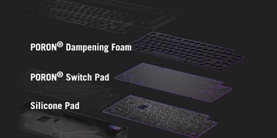 Dæmpende design i tre lag