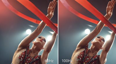 Klar billedkvalitet. Flydende bevægelse.