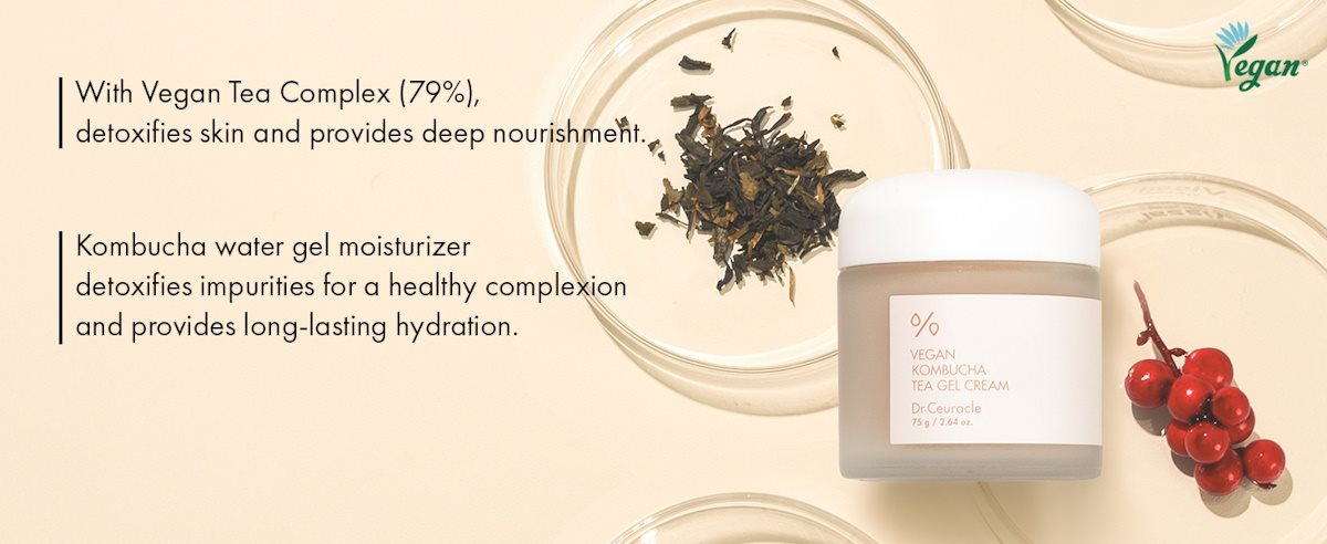 With Vegan Tea Complex (79%), detoxifies skin and provides deep nourishmeht.