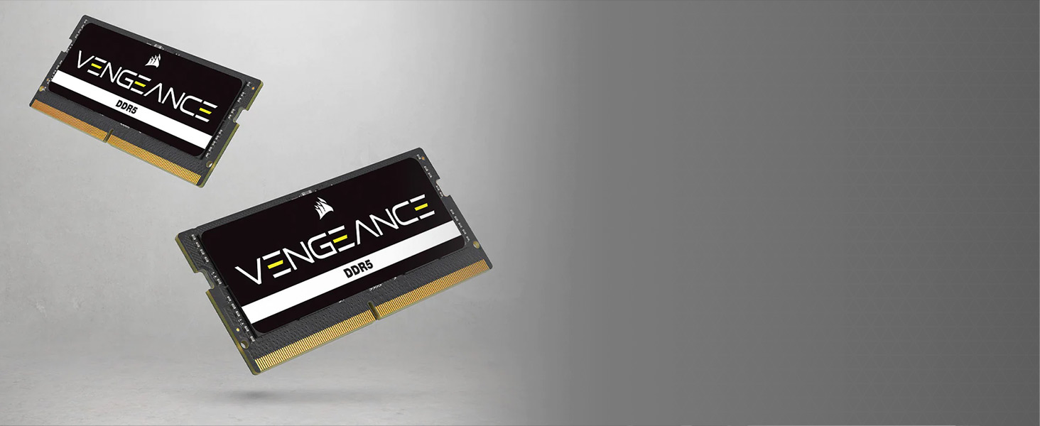 CORSAIR VENGEANCE SODIMM DDR5 RAM 16Go (1x16Go) 4800MHz CL40 Intel XMP  Compatible iCUE Mémoire d'Ordinateur - Noir (CMSX16GX5M1A4800C40) :  : Informatique