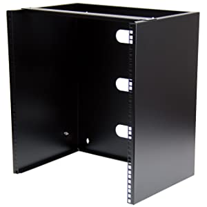 StarTech.com 12U Wall Mount Rack - 14in Deep - 19in Network Rack for ...