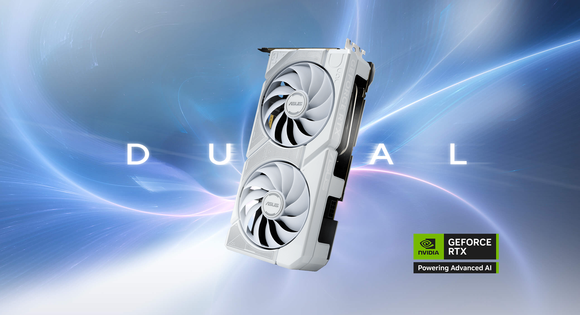 ASUS Dual GeForce RTX 5060 Ti 16GB OC Edition GDDR7 White Ga