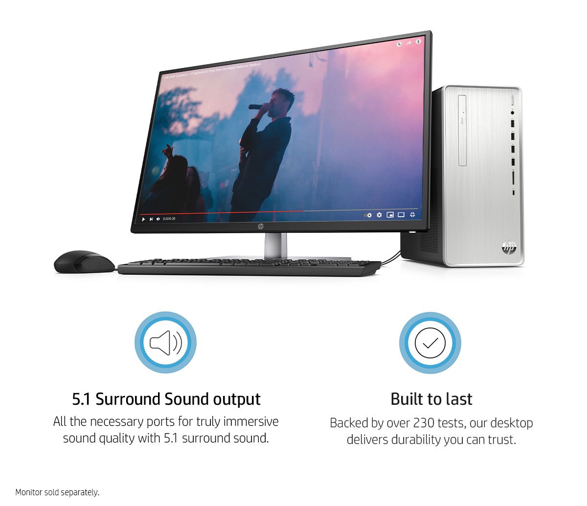 Refurbished: HP Pavilion Desktop TP01-2096 AMD Ryzen 7 5700G 3.8