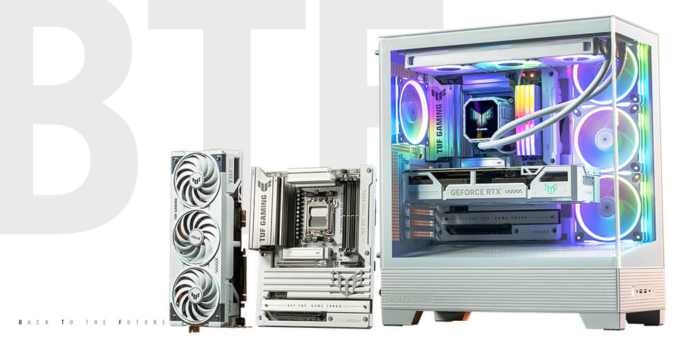 ASUS TUF Gaming GeForce RTX 5070 Ti 16GB GDDR7 BTF White OC