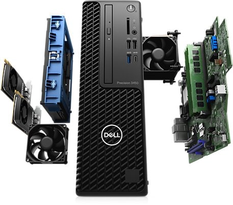 Dell Precision 3450 SFF Workstation Desktop Computer; Intel Core